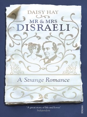 cover image of Mr and Mrs Disraeli